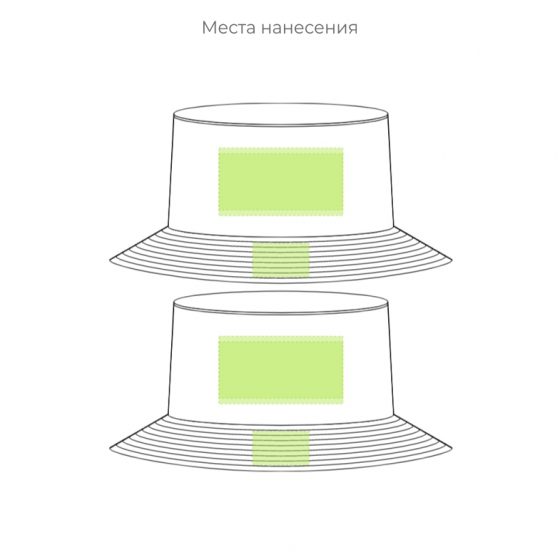Нанесение логотипа на панаму