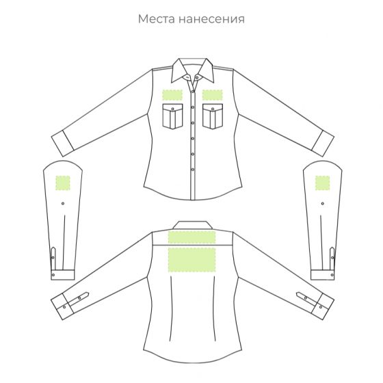 Нанесение логотипа на рубашки
