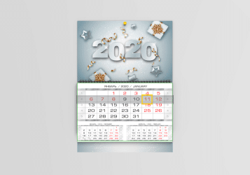Разработка дизайна календаря