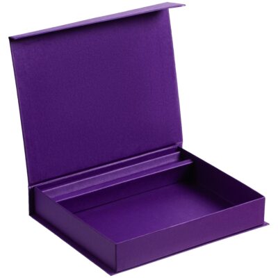 Подарочная коробка фиолетового цвета