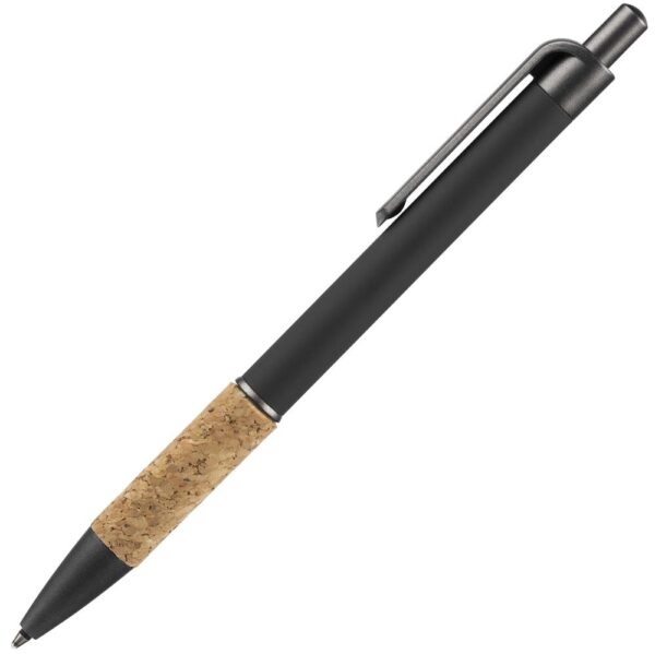 Ручка шариковая Cork, черная — изображение 2