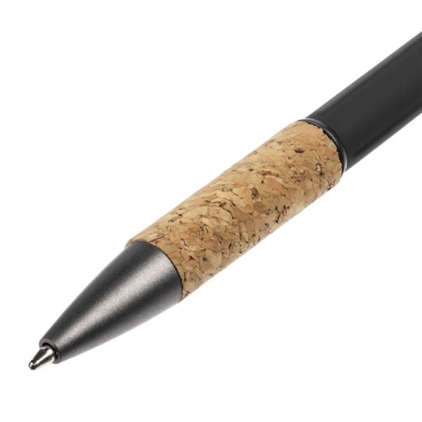 Ручка шариковая Cork, черная — изображение 4