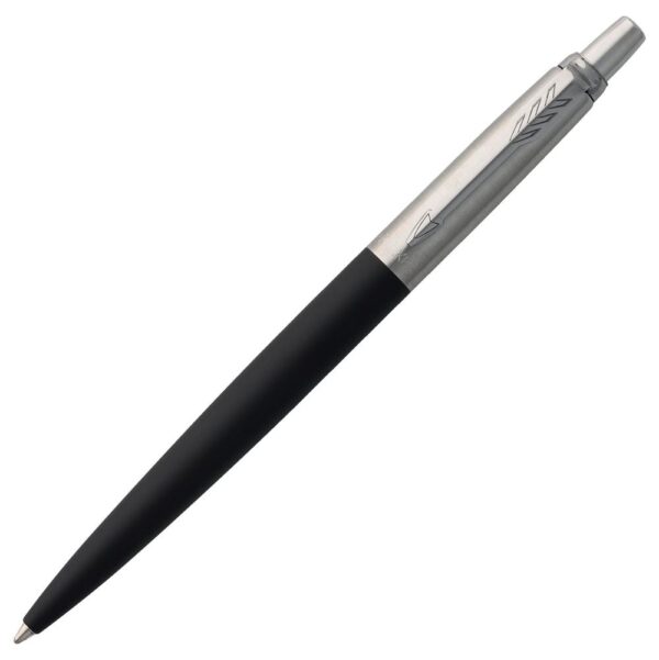 Ручка шариковая Parker Jotter Core K63, черный с серебристым — изображение 4