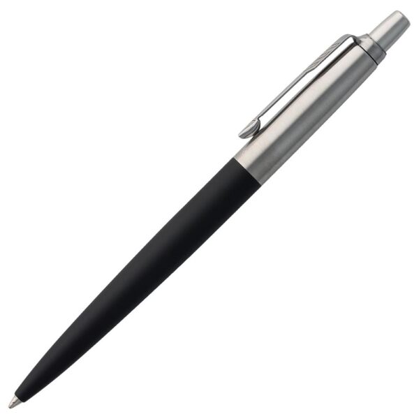 Ручка шариковая Parker Jotter Core K63, черный с серебристым — изображение 2