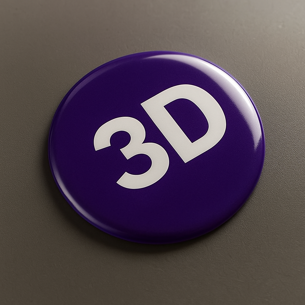 3D стикер круглый 3D стикер круглый