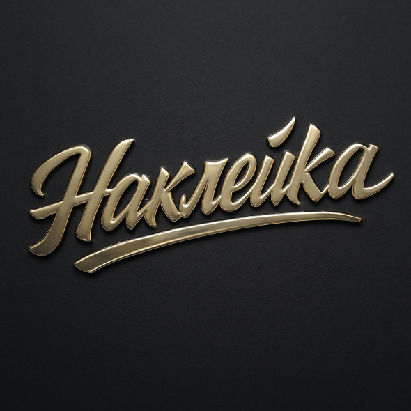 Никелевая наклейка