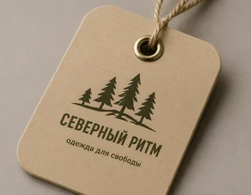 Люверс для картонных бирок с логотипом