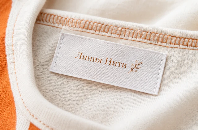 Вшивные лейблы и пришивные ярлыки для одежды