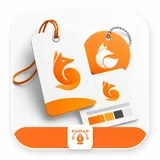 Печать логотипа и фирменных элементов на бирках