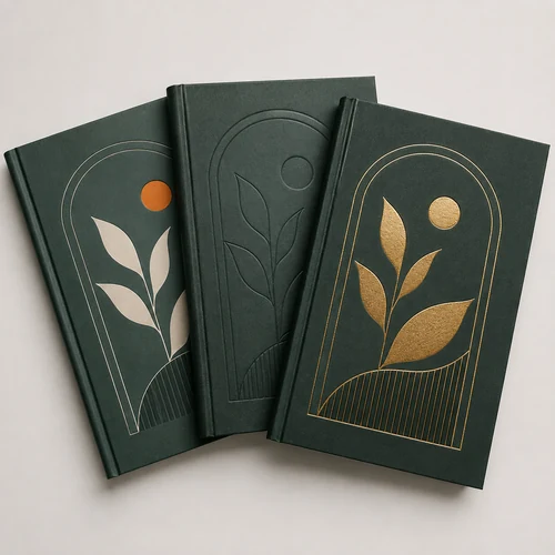Ламинация, тиснение и фольгирование книжной обложки