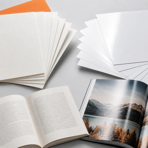Виды бумаги для печати книжного блока