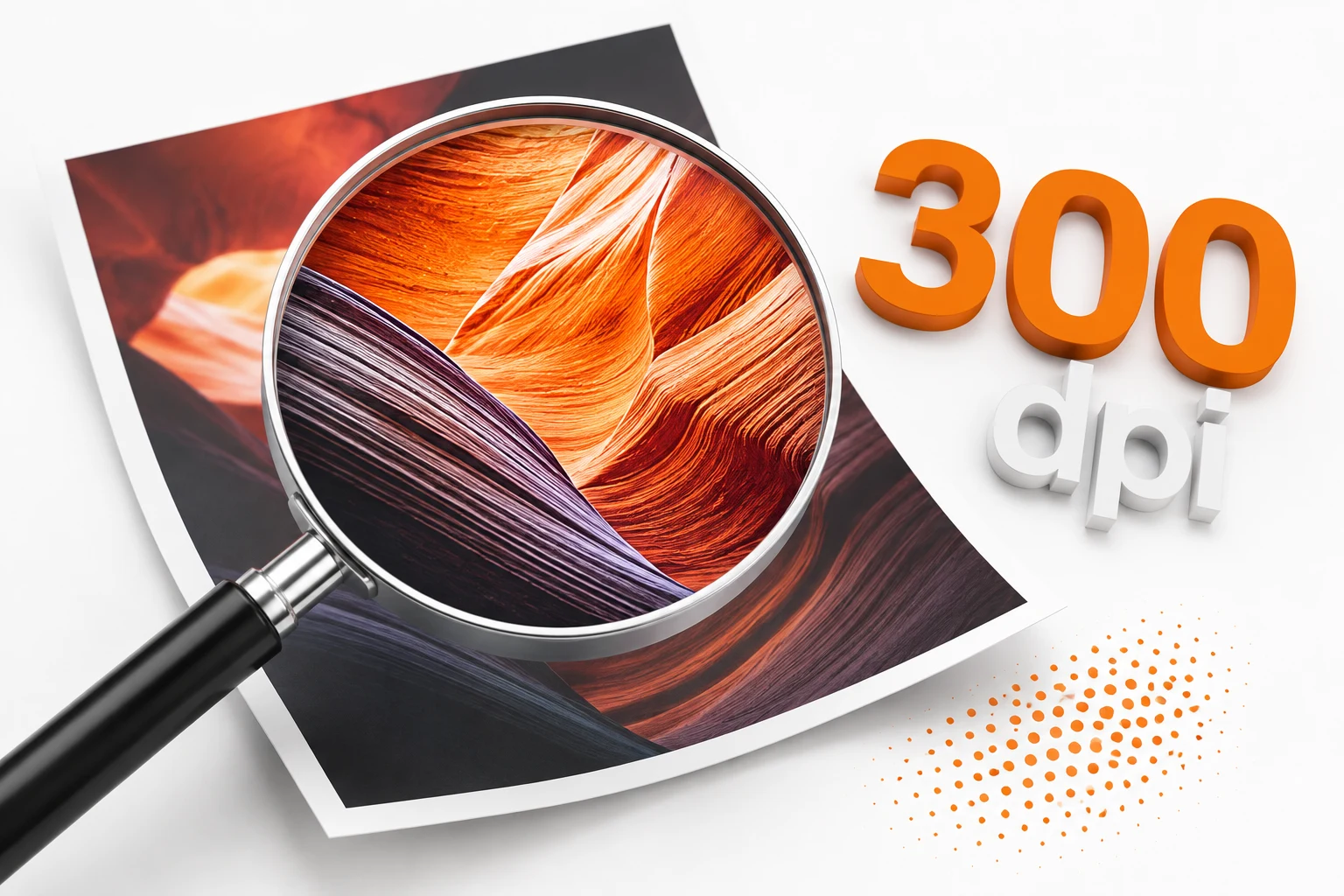 Разрешение изображения 300 dpi для печати Roll Up