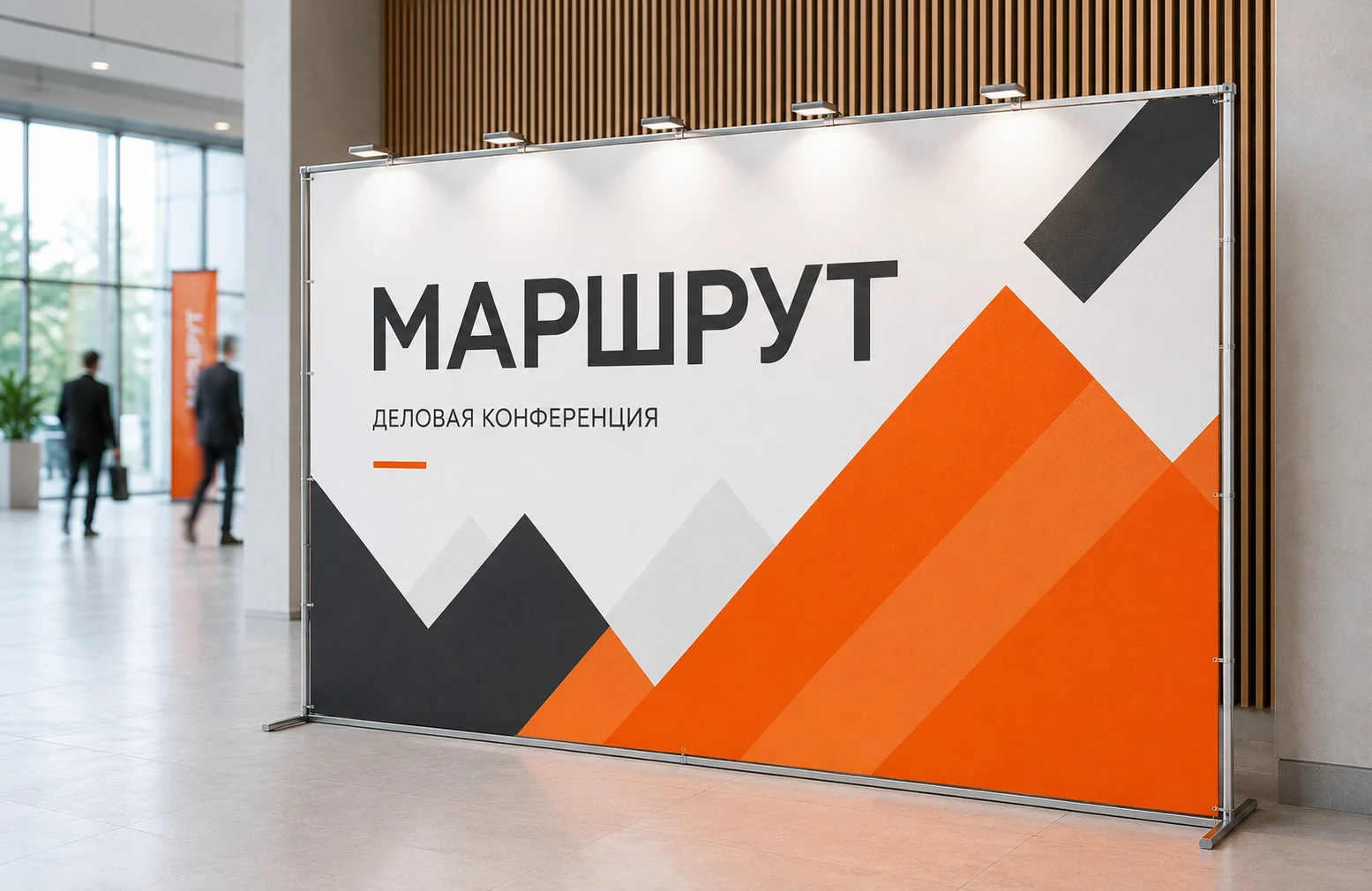 Press Wall для выставки и фотозоны