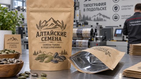 Металлизированные дой-паки с zip-замком: барьерные слои и печать