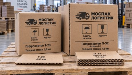 Гофрокартон Т-23 против пятислойного П-32: расчет штабельной нагрузки