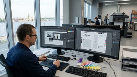 Подготовка макета к печати: вылеты под обрез, CMYK и дообрезной формат PDF