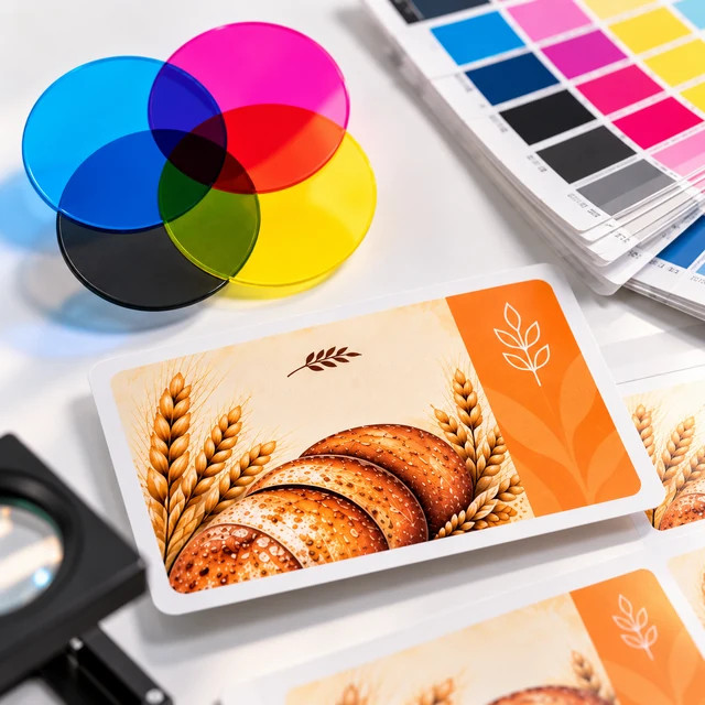 Цветовой профиль CMYK для печати наклеек
