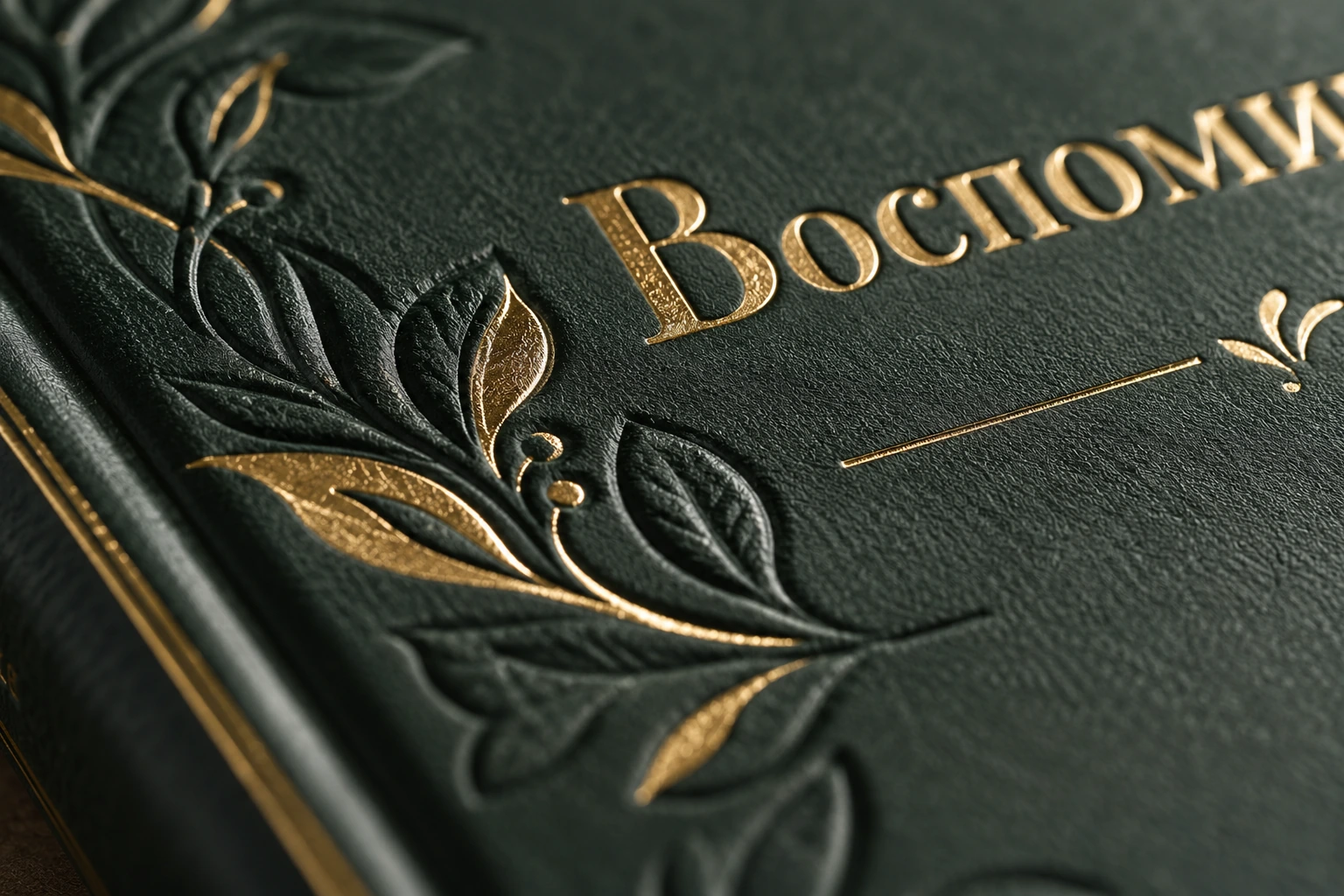 Тиснение и фольгирование на обложке книги