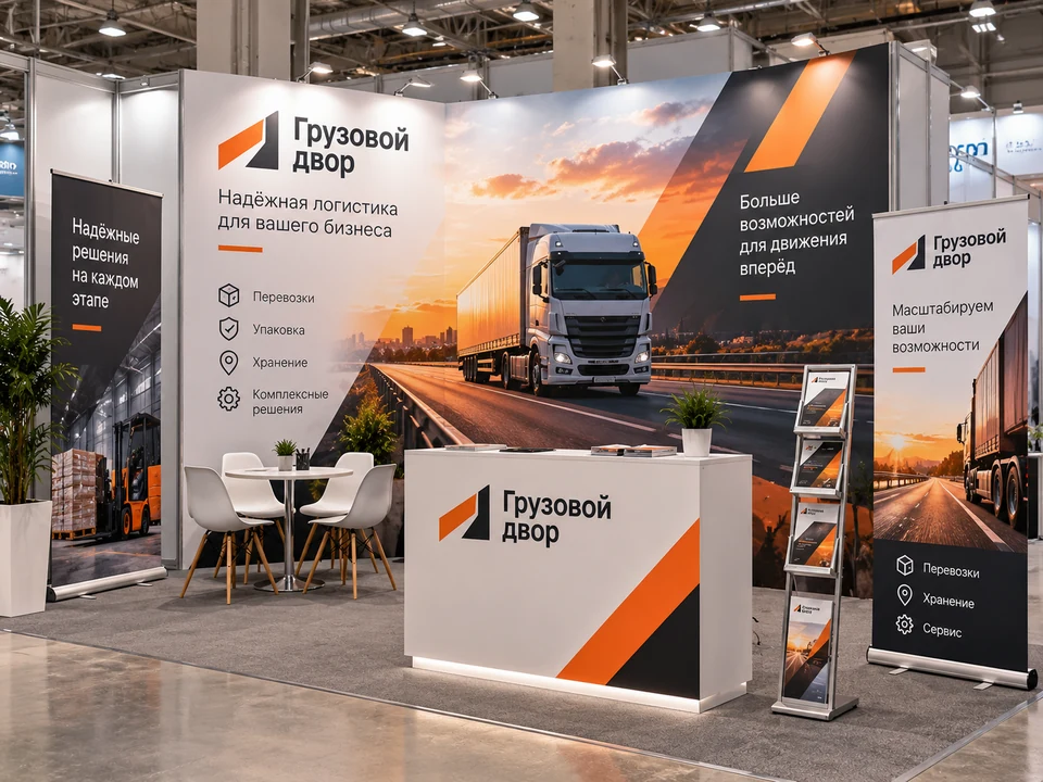 Широкоформатная печать для выставок и мероприятий